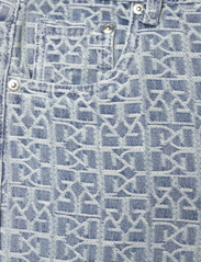 Gestuz - NilaGZ MW wide jeans - hosen mit weitem bein - iceblue logo - 2
