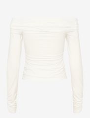 Gestuz - InaraGZ ls knot blouse - pikkade varrukatega pluusid - egret - 1