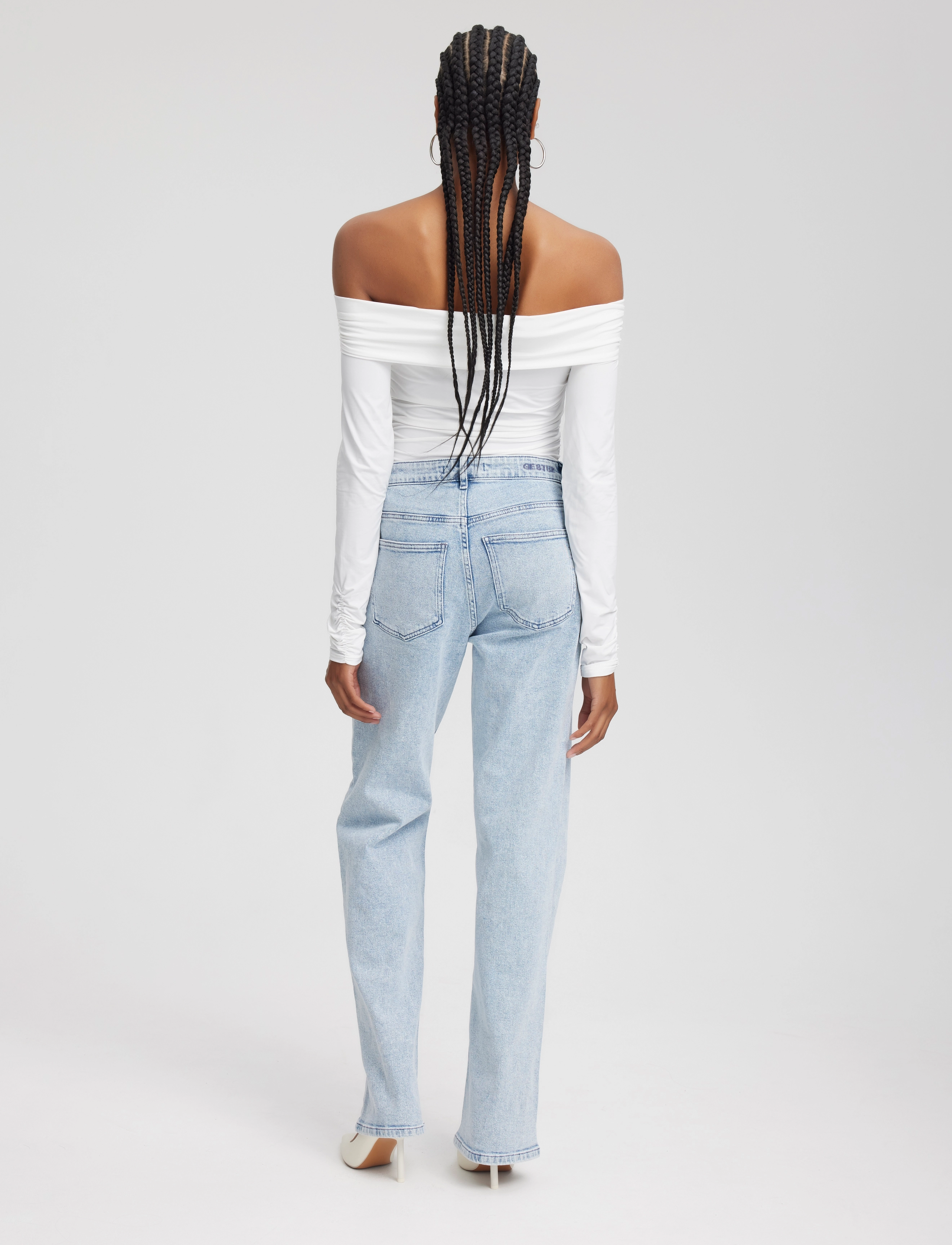 Gestuz - InaraGZ ls knot blouse - egret - 4