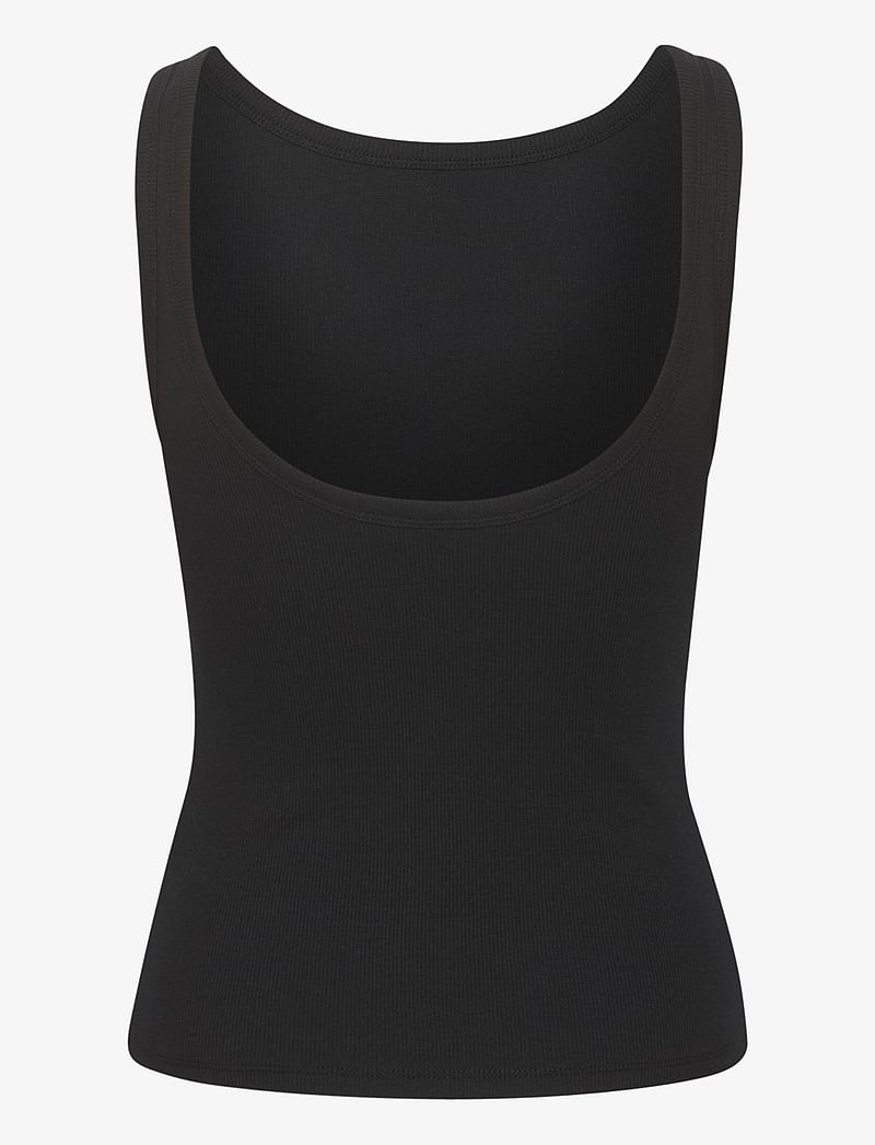 Gestuz - DrewGZ sl reversible top NOOS - ermeløse topper - black - 2