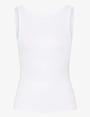Gestuz - DrewGZ sl reversible top NOOS - linnen - bright white - 0