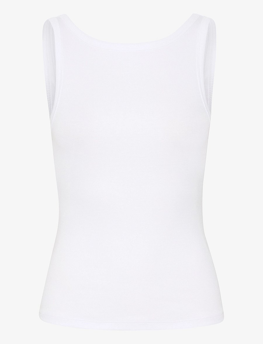 Gestuz - DrewGZ sl reversible top NOOS - linnen - bright white - 1