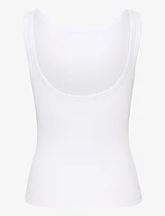 Gestuz - DrewGZ sl reversible top NOOS - linnen - bright white - 2