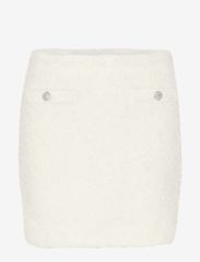 Gestuz - YalanaGZ HW mini skirt - kootud seelikud - egret - 0