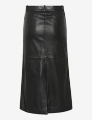 Gestuz - OliviGZ HW skirt - leather skirts - black - 2