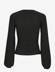 Gestuz - AilaGZ blouse - langermede bluser - black - 2