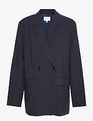 Gestuz - LizaGZ linen blazer NOOS - ballīšu apģērbs par outlet cenām - tammy navy - 0