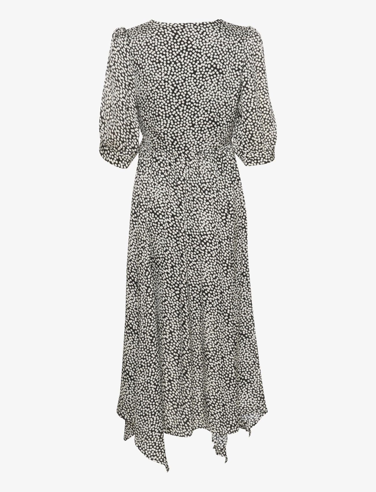 Gestuz - PrikkaGZ P midi dress - midi kjoler - blacknwhite dot - 2
