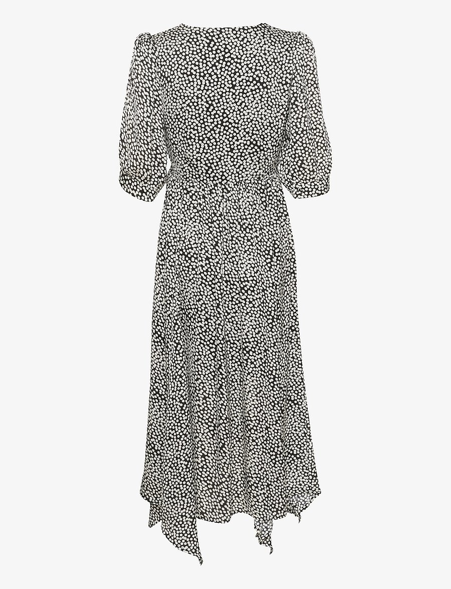 Gestuz - PrikkaGZ P midi dress - midi kjoler - blacknwhite dot - 2