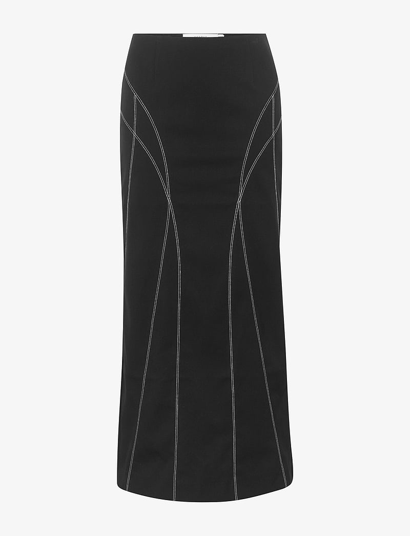 Gestuz - AcuraGZ HW skirt - maxi nederdele - black - 1