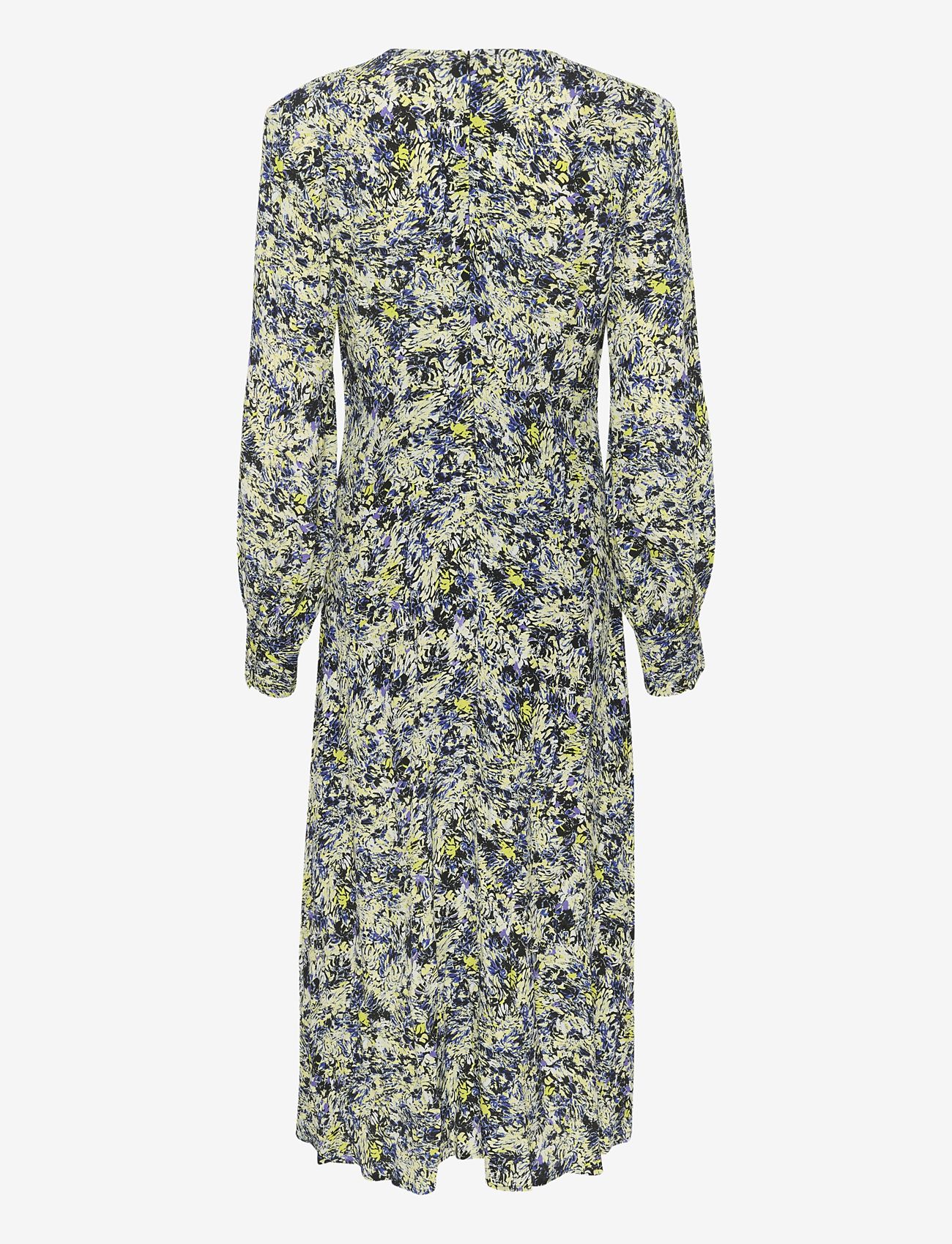 Gestuz - JillyGZ P midi dress - midi kjoler - green floral multi - 2