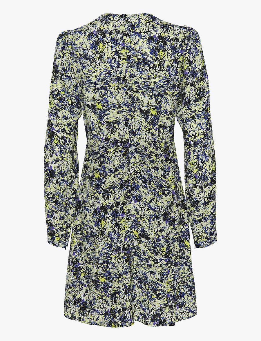 Gestuz - JillyGZ P short dress - kurze kleider - green floral multi - 2