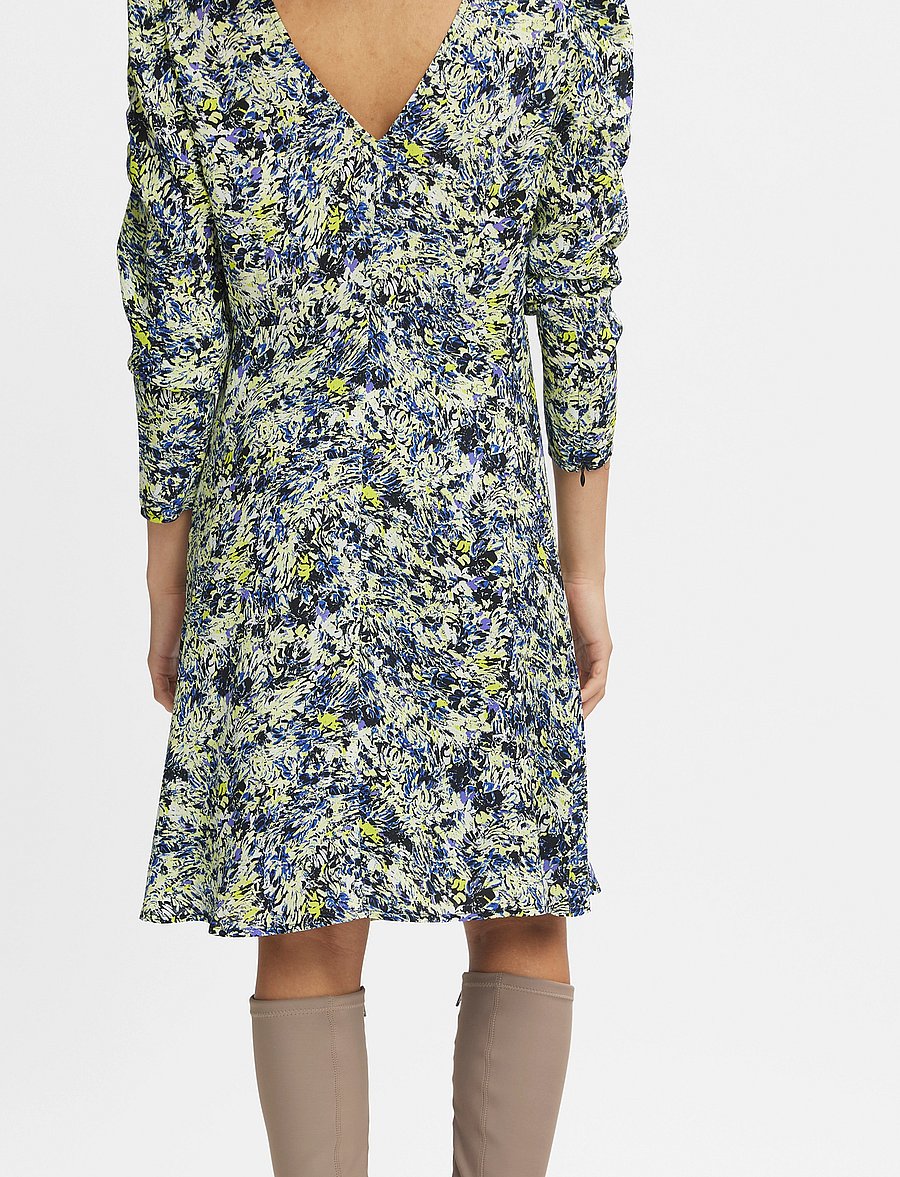 Gestuz - JillyGZ P short dress - kurze kleider - green floral multi - 5
