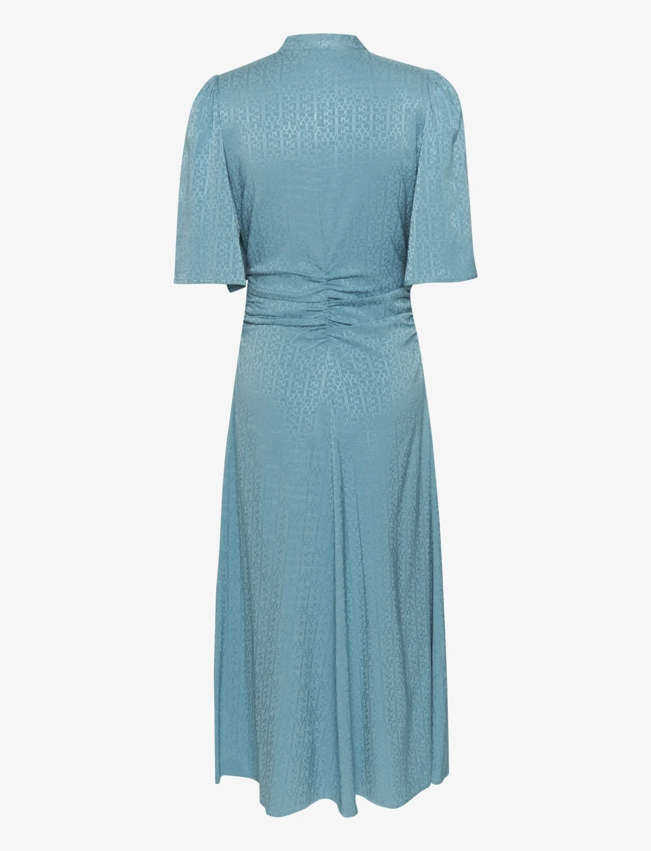 Gestuz - BrinaGZ midi SS dress - party wear at outlet prices - brittany blue - 1