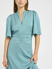 Gestuz - BrinaGZ midi SS dress - party wear at outlet prices - brittany blue - 2