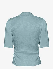 Gestuz - BrinaGZ SS blouse - short-sleeved blouses - brittany blue - 1