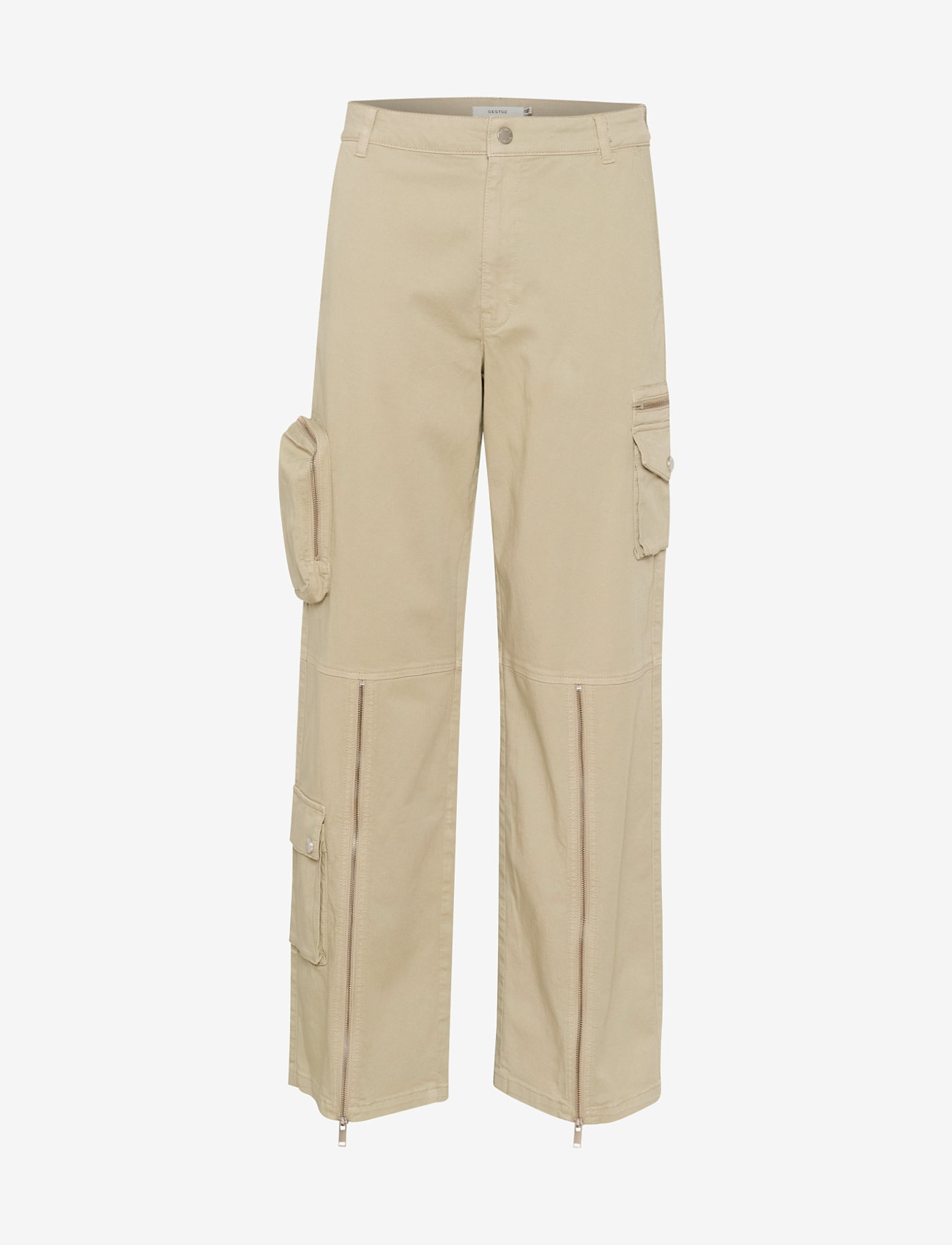 Gestuz - MirjaGZ HW cargo pants - cargobukser - abbey stone - 1