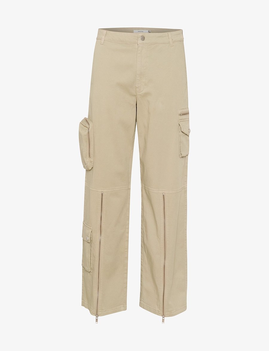 Gestuz - MirjaGZ HW cargo pants - cargobukser - abbey stone - 1