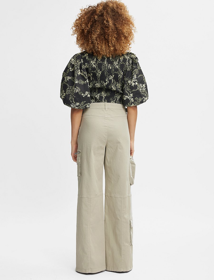 Gestuz - MirjaGZ HW cargo pants - cargobukser - abbey stone - 4
