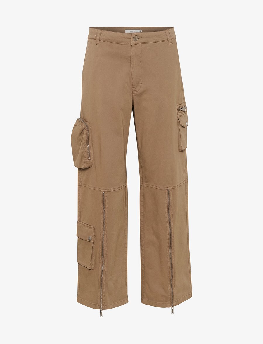 Gestuz - MirjaGZ HW cargo pants - cargobyxor - shitake - 1