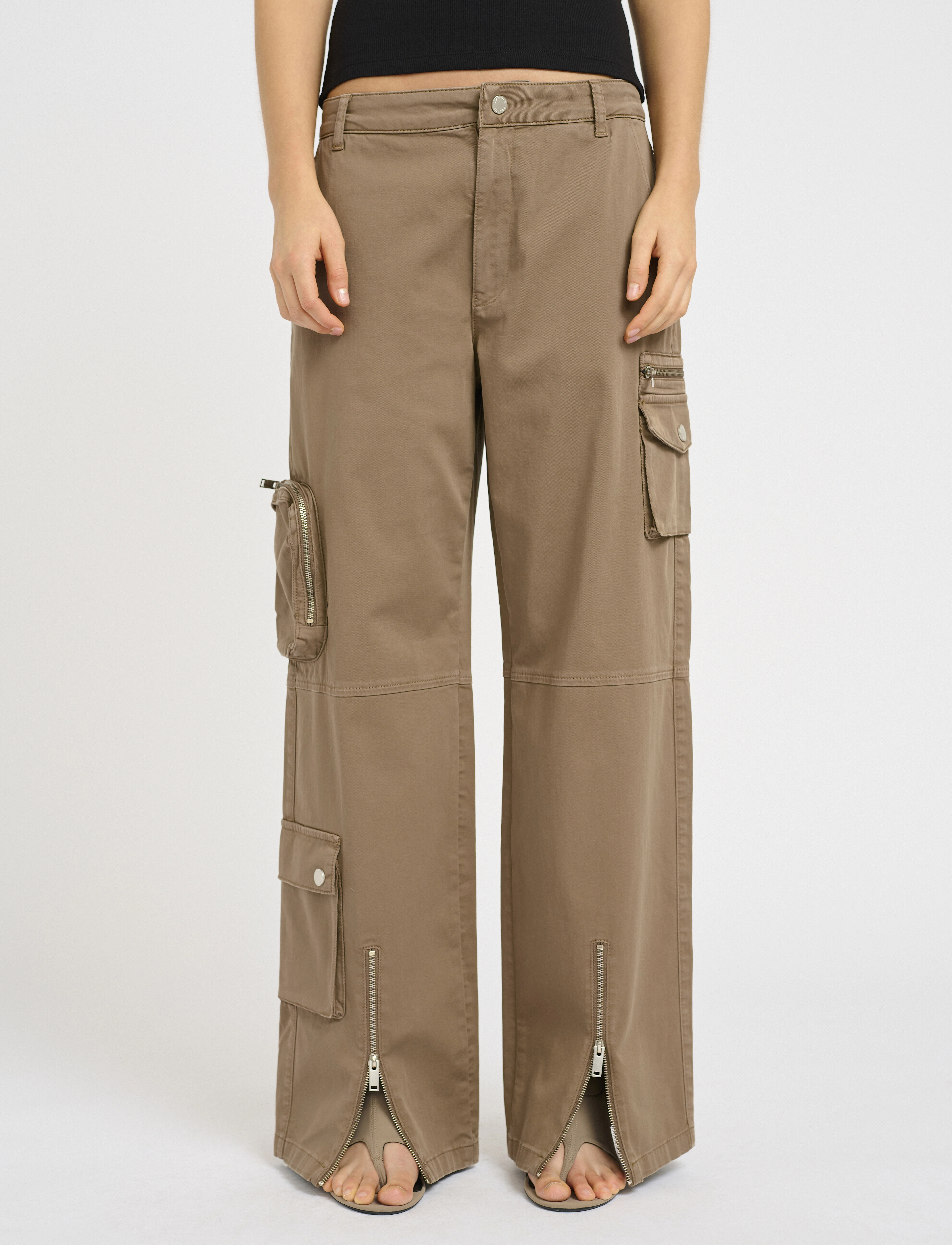 Gestuz Mirjagz Hw Cargo Pants, 36, Brown, Bukser > Cargo-Bukser, Dame