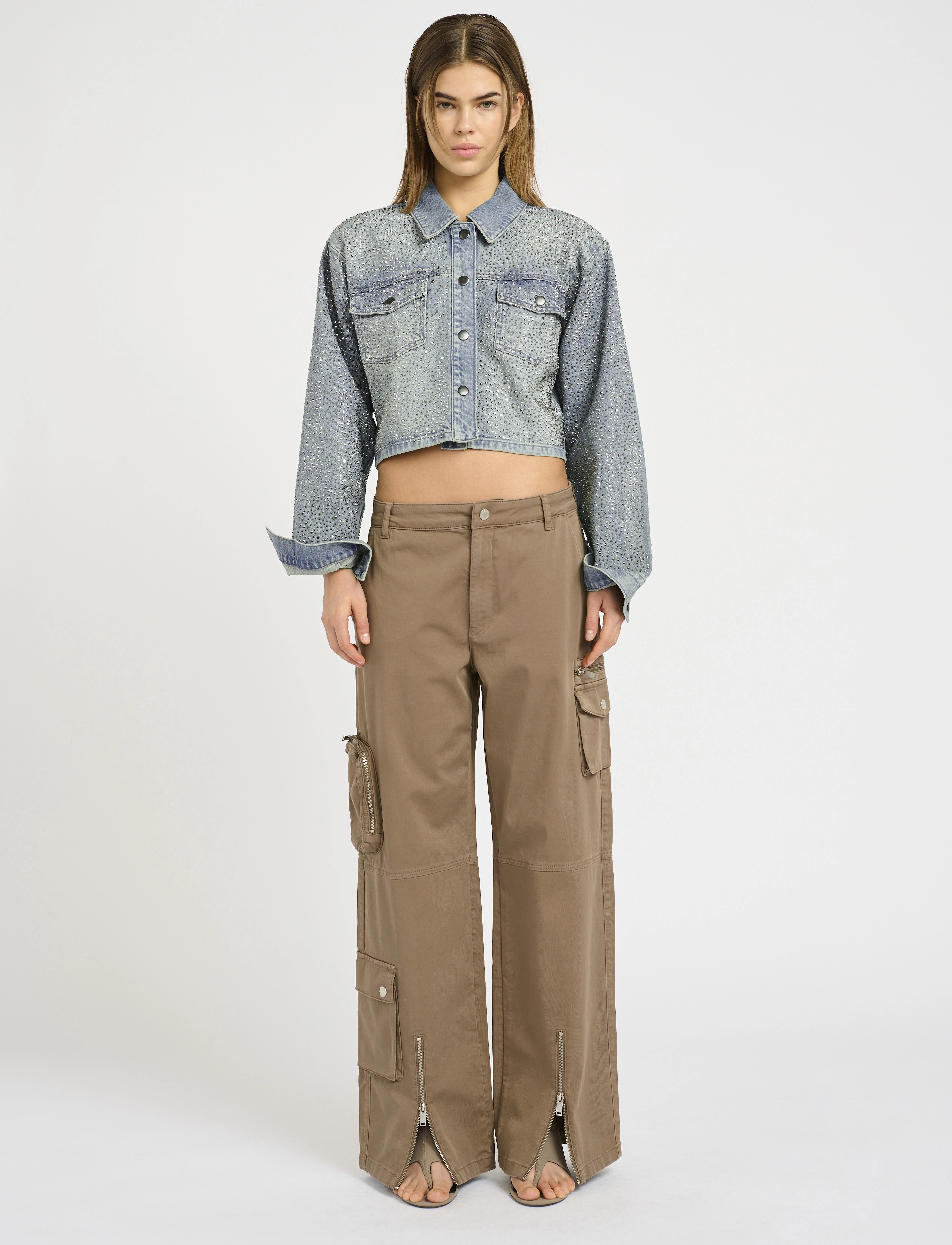 Gestuz - MirjaGZ HW cargo pants - cargo pants - shitake - 3