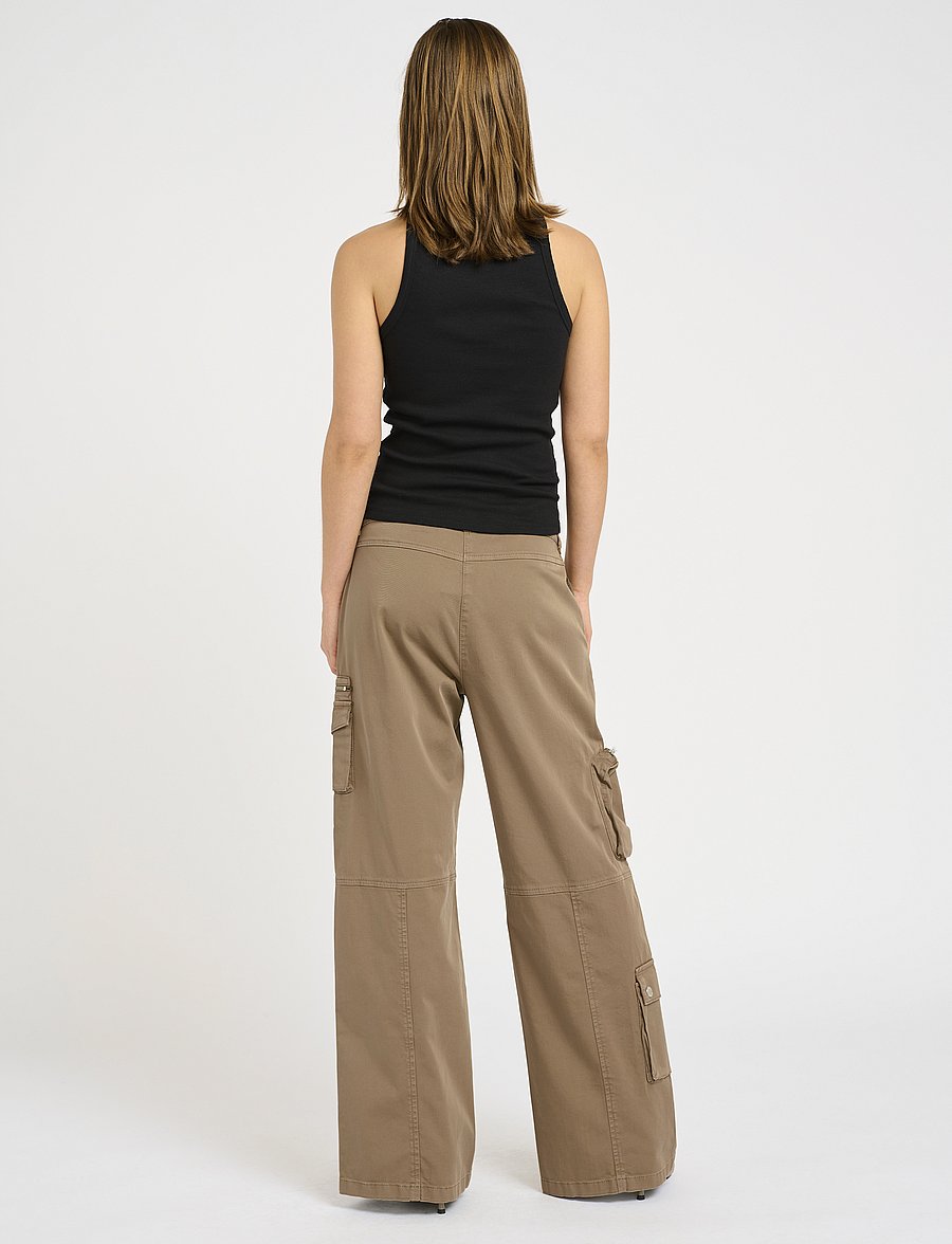 Gestuz - MirjaGZ HW cargo pants - cargobyxor - shitake - 4