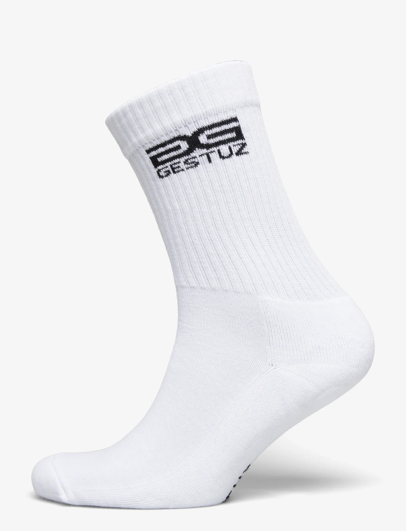 Gestuz - GestuzGZ new logo socks - najniższe ceny - bright white - 0