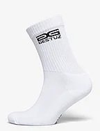 GestuzGZ new logo socks - BRIGHT WHITE