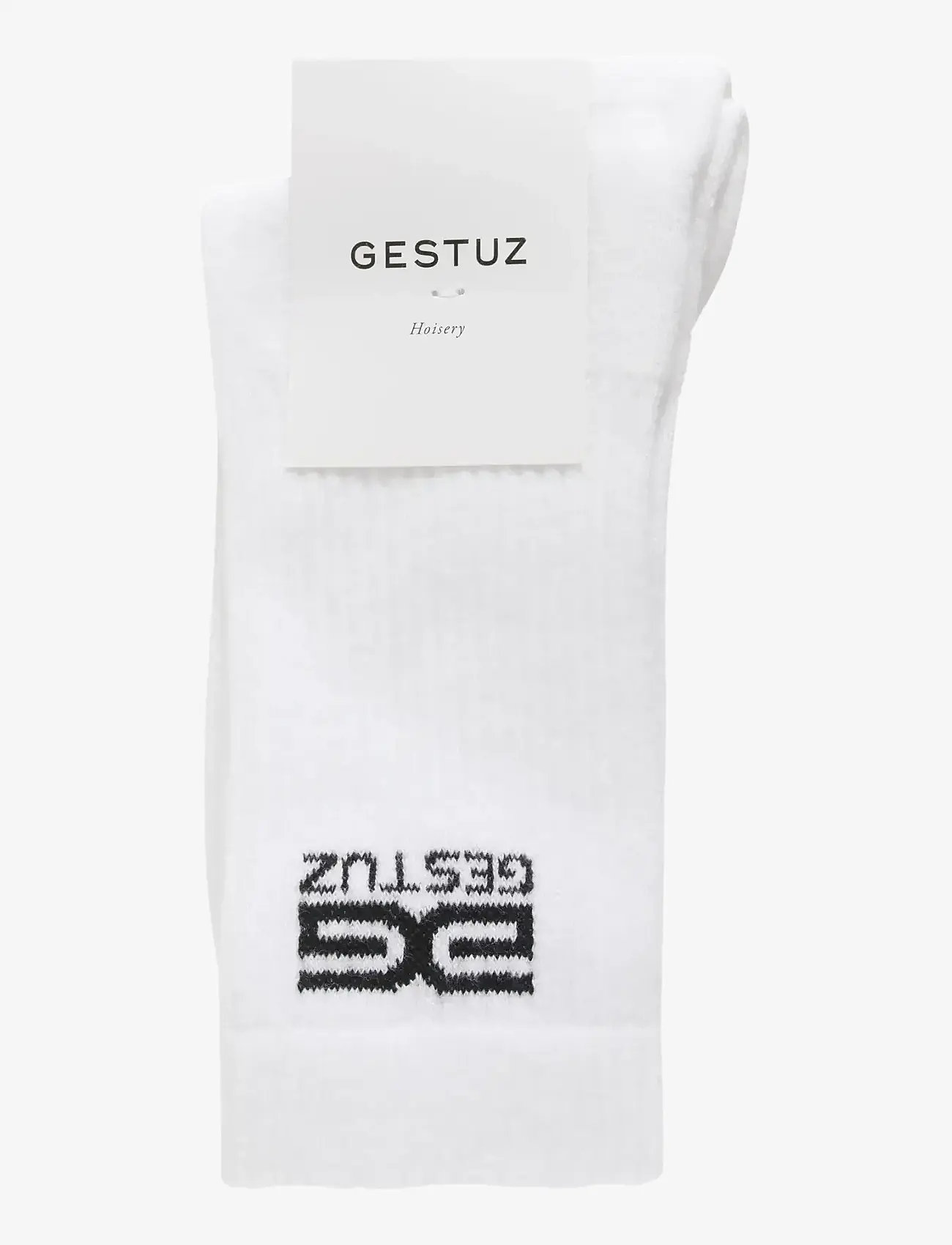 Gestuz - GestuzGZ new logo socks - crew-socken - bright white - 3