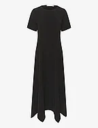 GlennaGZ ls long dress - BLACK