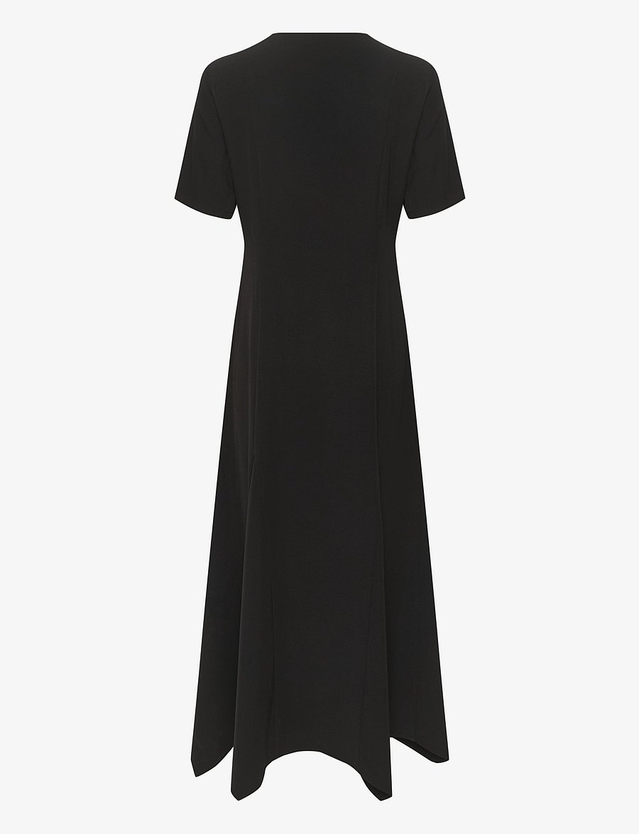Gestuz - GlennaGZ ls long dress - cocktail dresses - black - 2
