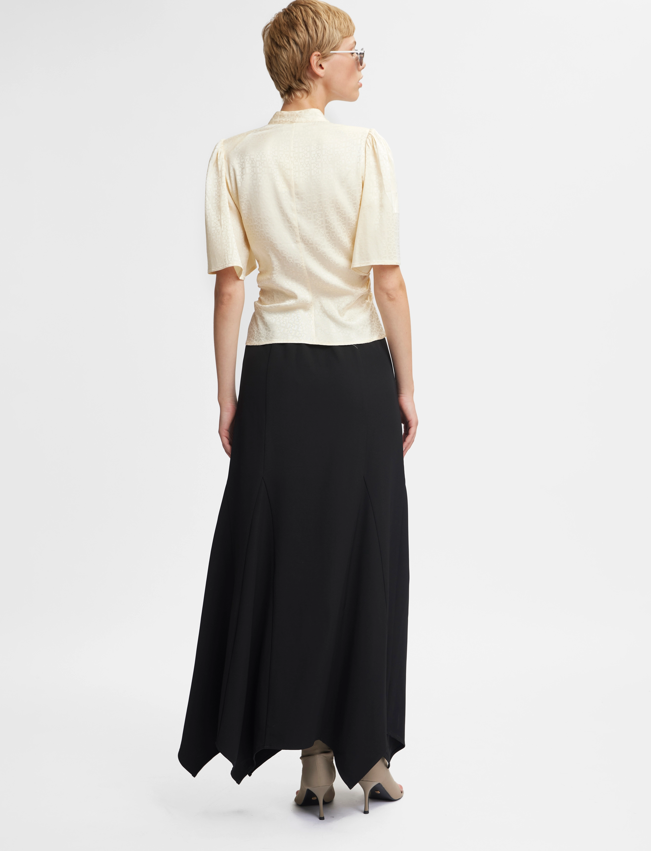 Gestuz - GlennaGZ long skirt - maxi nederdele - black - 3