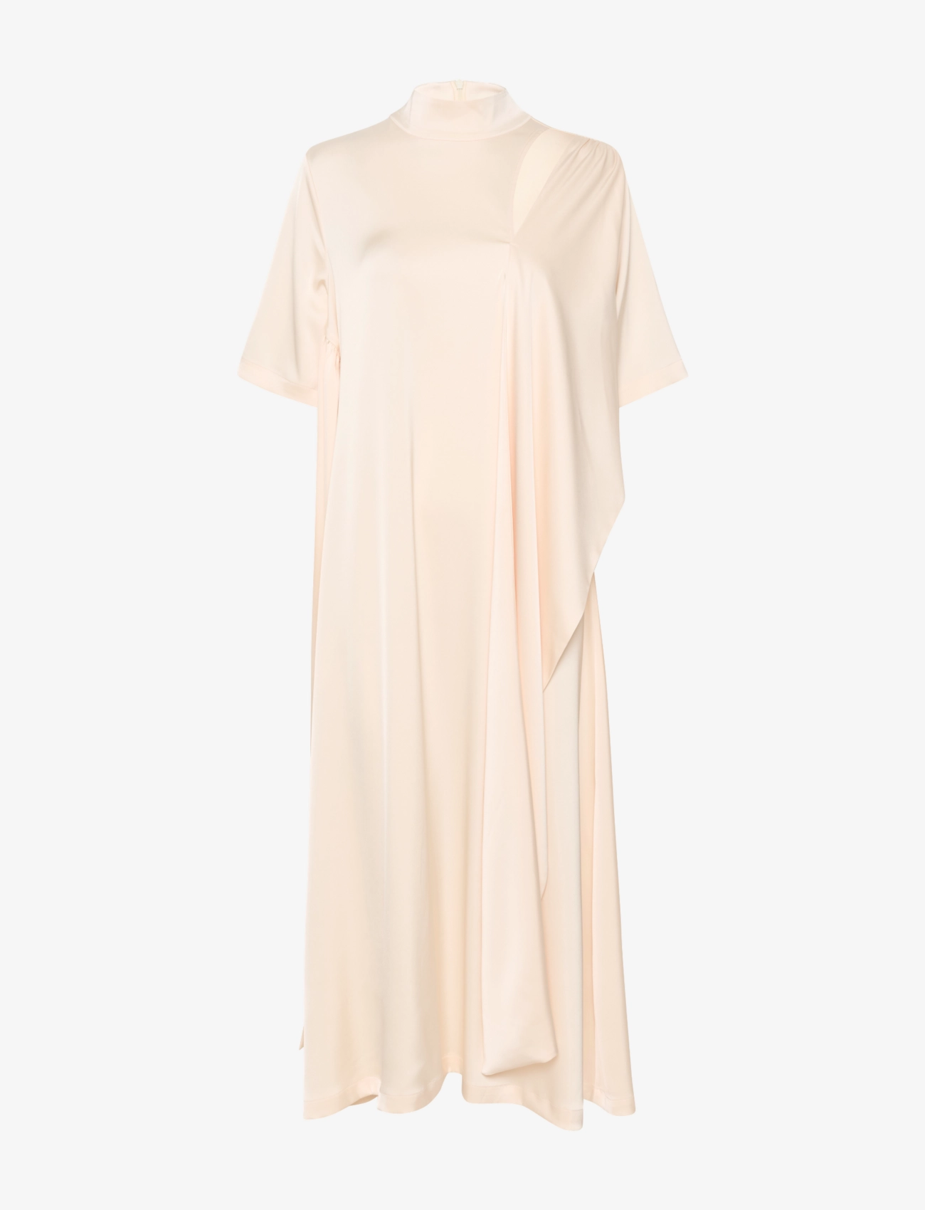 Gestuz HarperGZ knot long dress - Aftenkjoler - AFTERGLOW / white