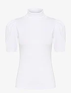 DrewGZ ss puff blouse - BRIGHT WHITE