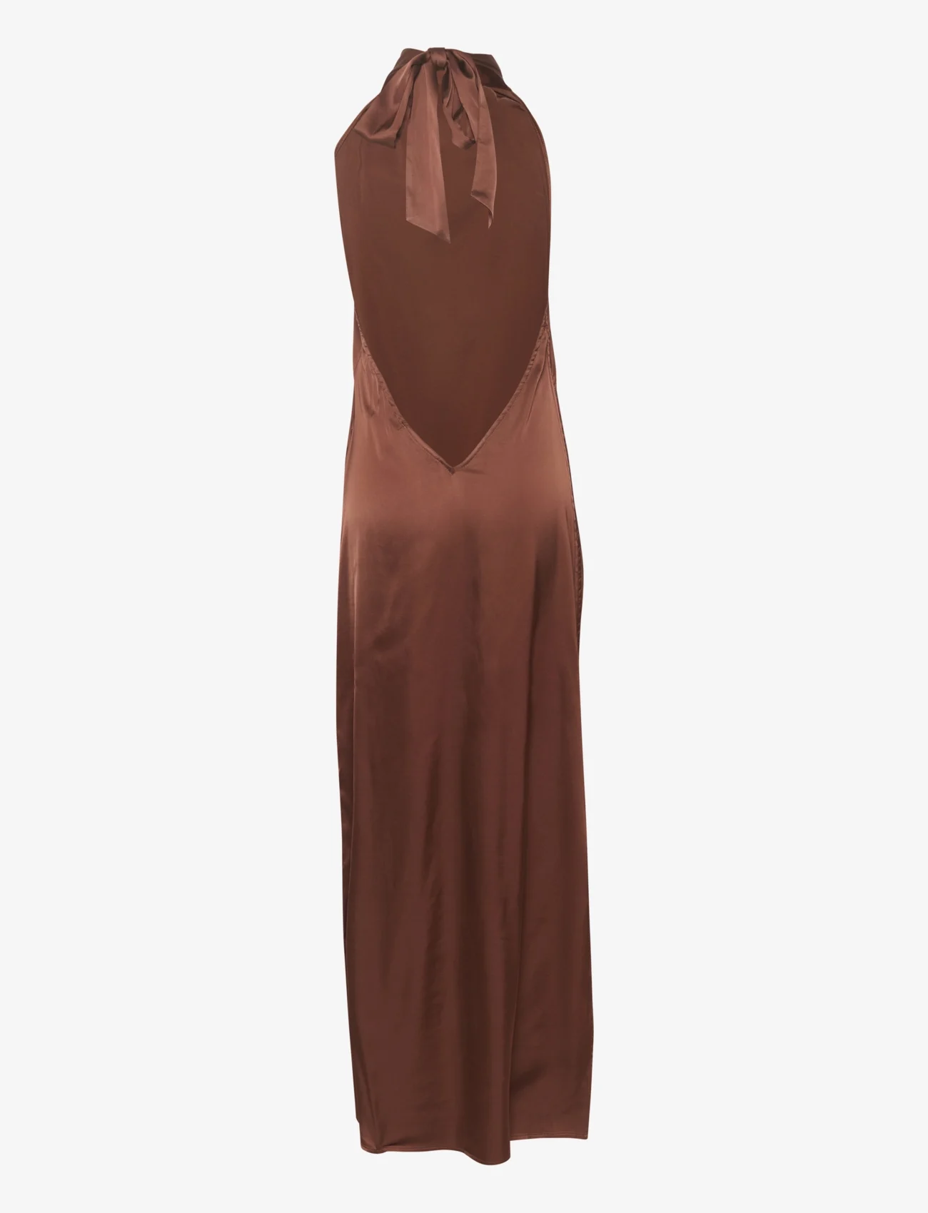 Gestuz - WaleryGZ maxi dress - sukienki na ramiączkach - desert brown - 1