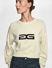 Gestuz - AyaGZ cropped pullover - pullover - egret - 2