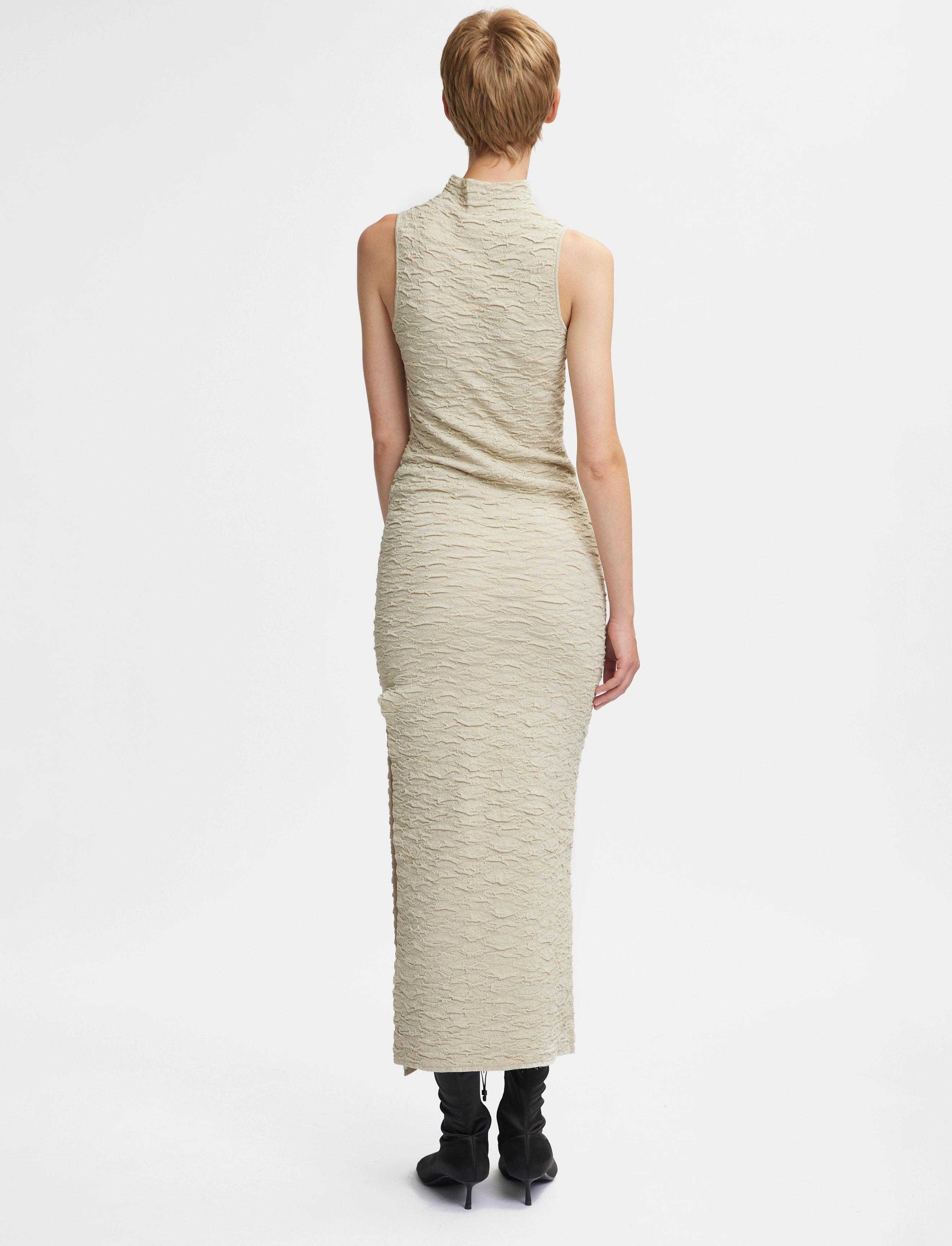 Gestuz - PiccaGZ SL dress - stramme kjoler - offwhite/gold - 3