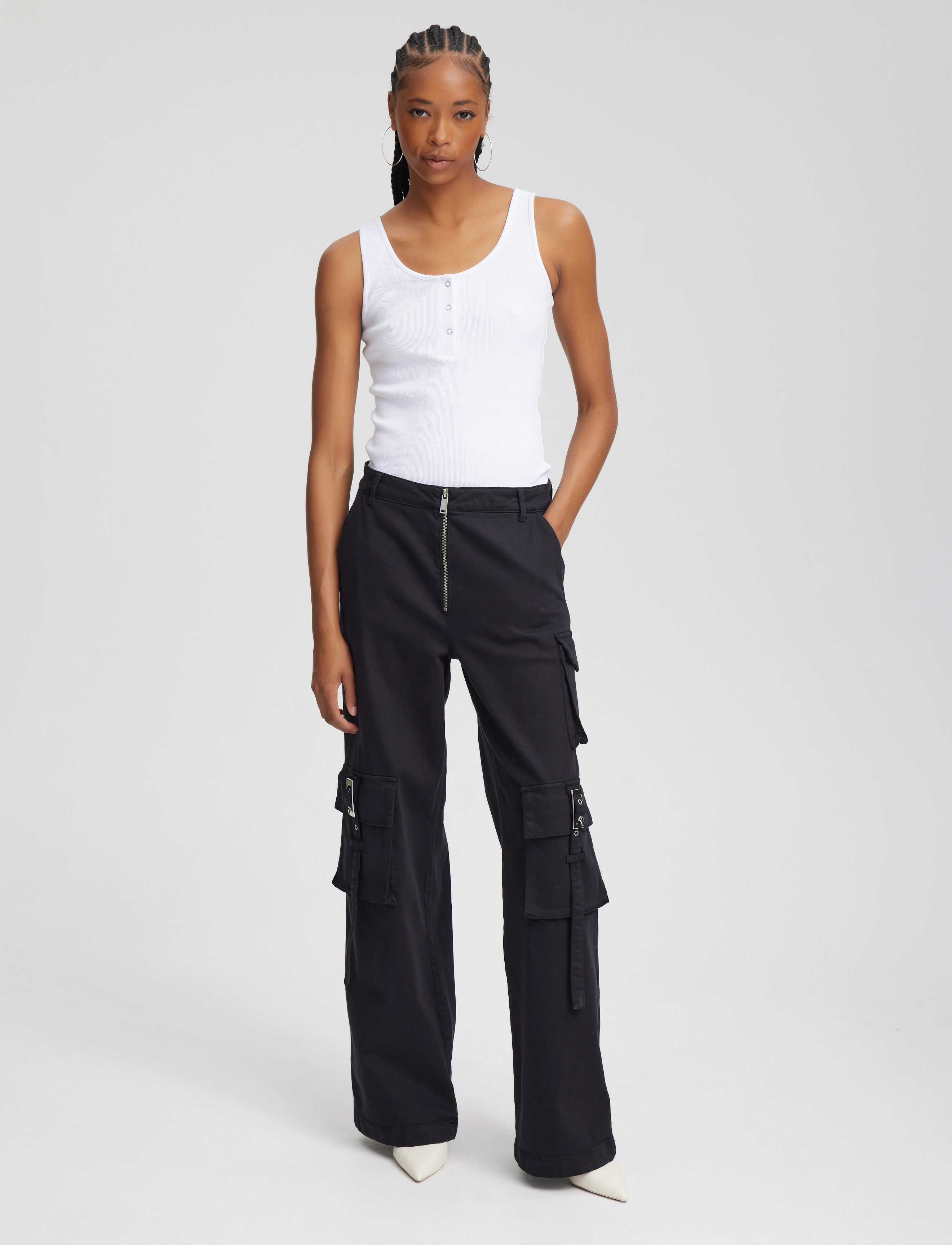 Gestuz - DrewGZ button top NOOS - bright white - 3