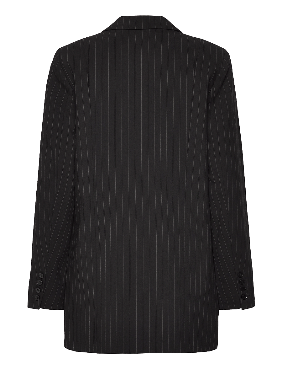 Gestuz - JoelleGZ pinstripe blazer NOOS - zweireihige blazer - black pinstripe - 2