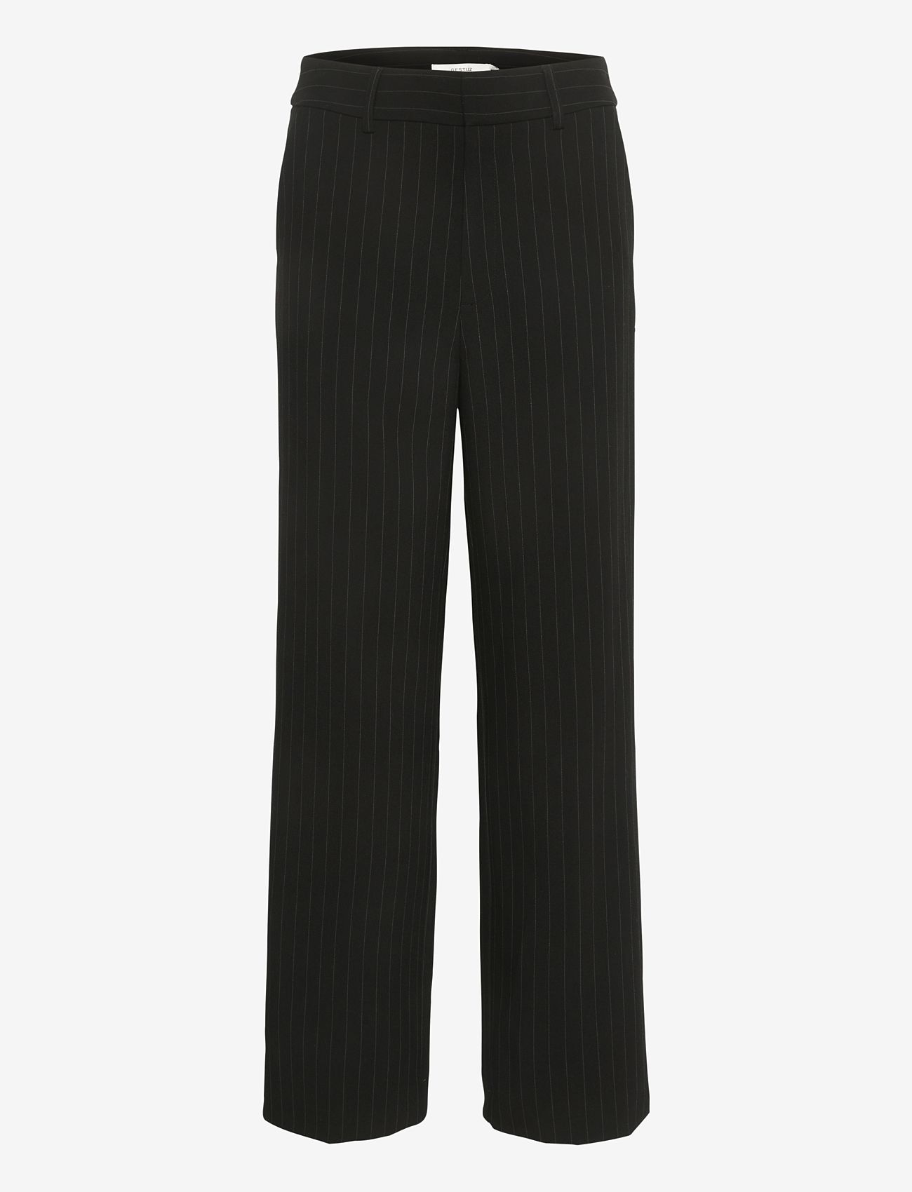 Gestuz - JoelleGZ pinstripe MW pants NOOS - habitbukser - black pinstripe - 1