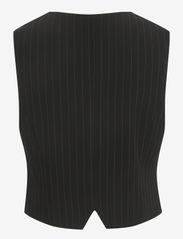 Gestuz - JoelleGZ pinstripe waistcoat - party wear at outlet prices - black pinstripe - 2