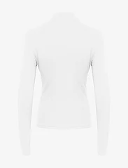 Gestuz - DrewGZ LS knot blouse - long-sleeved tops - bright white - 2