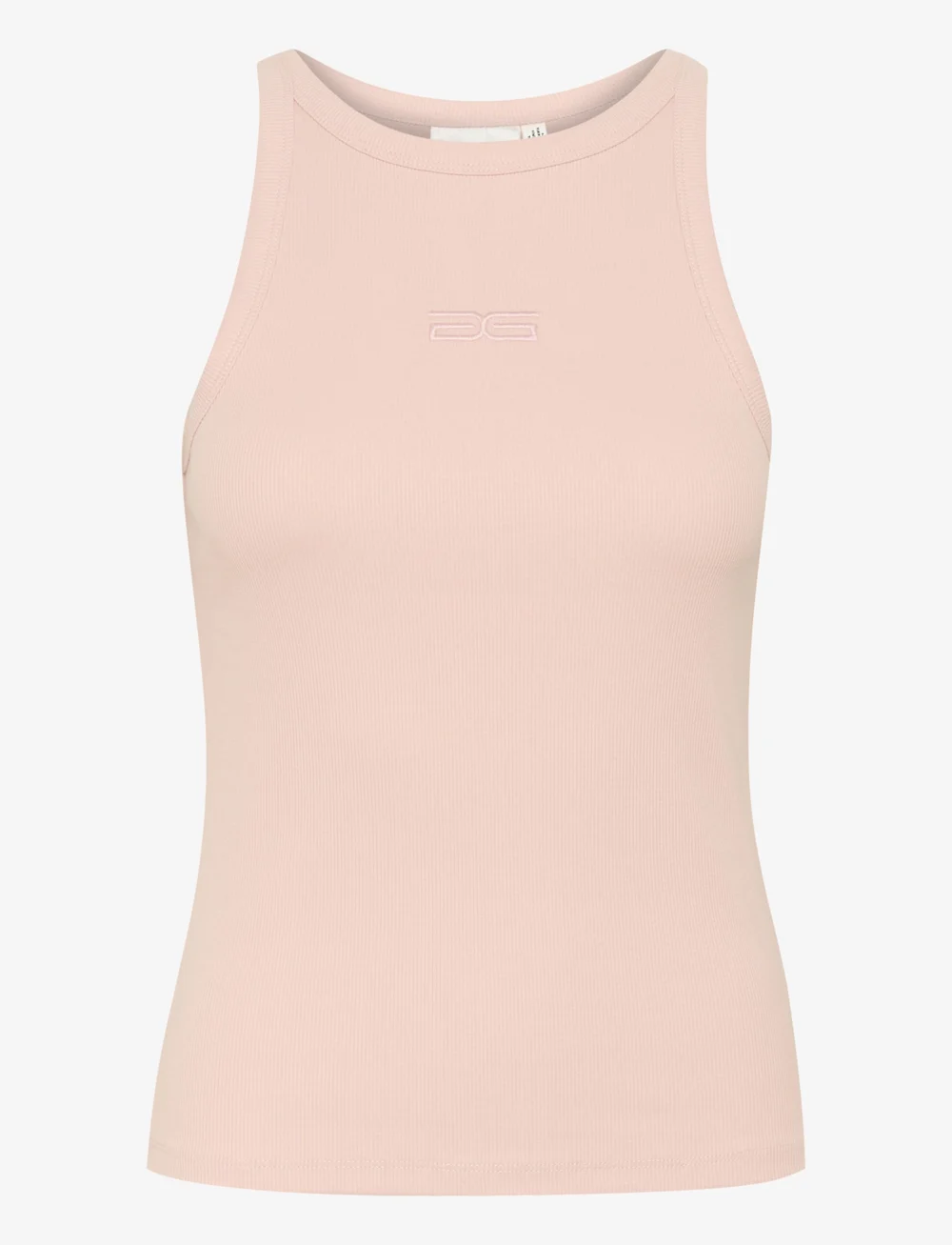 Gestuz - DrewGZ sl logo tank - linnen - peach whip - 1