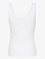 Gestuz - DrewGZ sl logo top - sleeveless tops - bright white - 2
