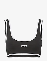 Gestuz - SifaGZ bikini top - bikinio liemenėlės su kaspinėliais - black - 0