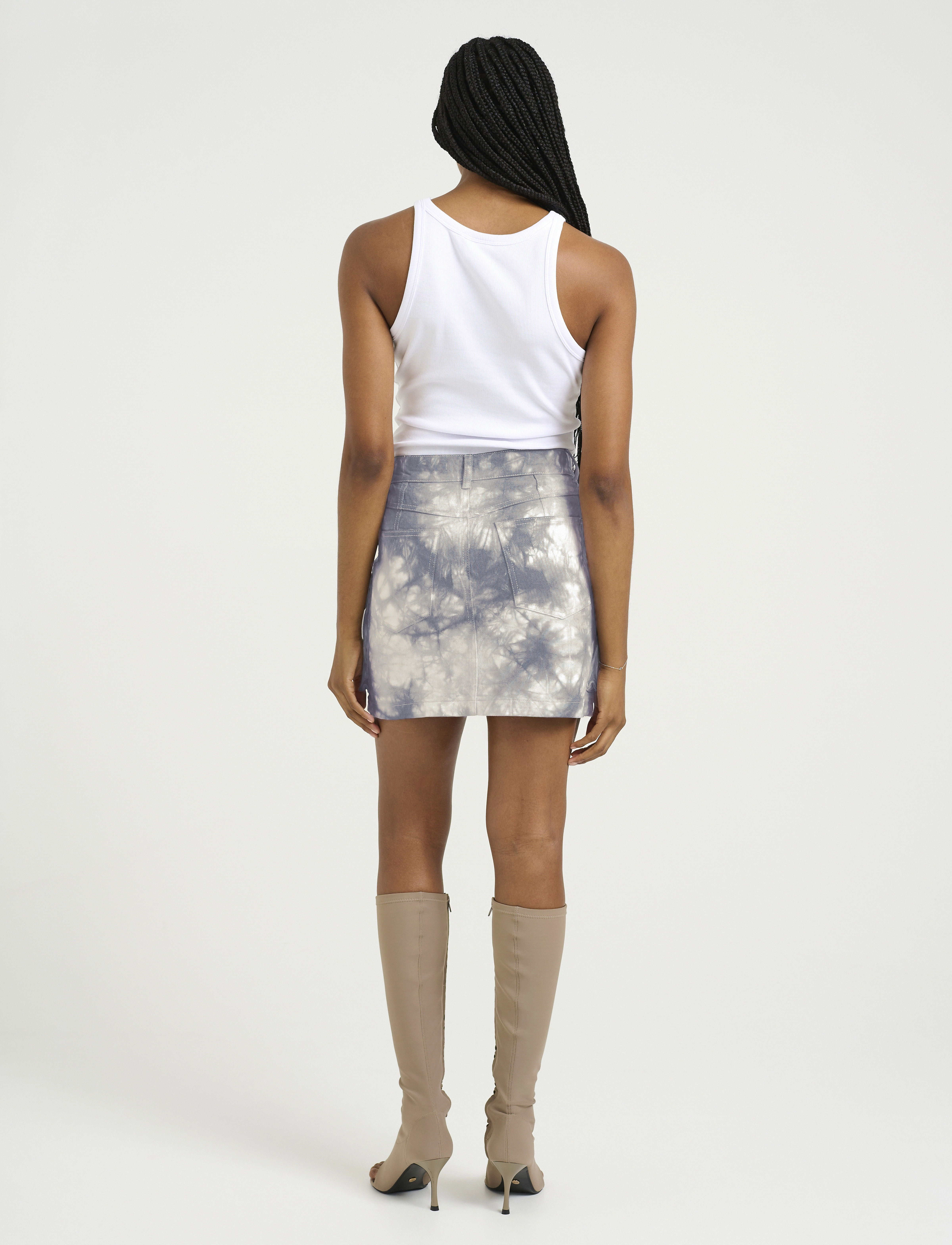 Gestuz - KalaGZ short skirt - kurze röcke - green tie dye - 4