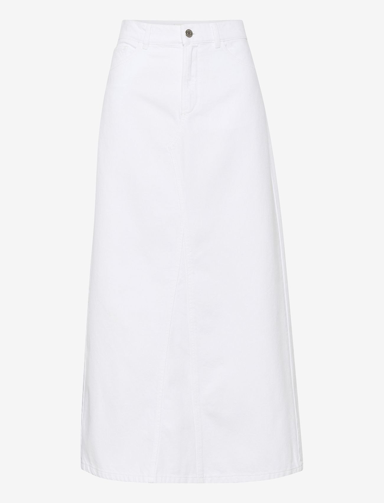 Gestuz - MilyGZ HW long skirt - midi nederdele - white wash - 1
