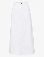MilyGZ HW long skirt - WHITE WASH