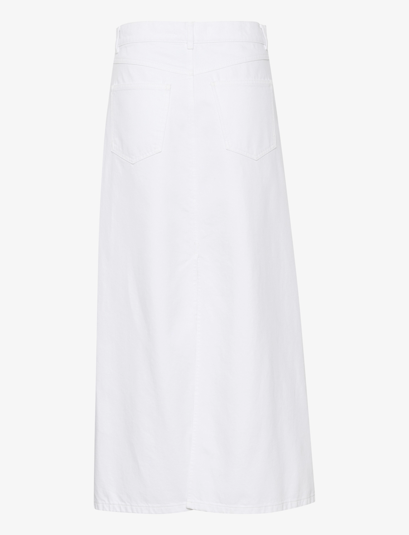 Gestuz - MilyGZ HW long skirt - midi-röcke - white wash - 2